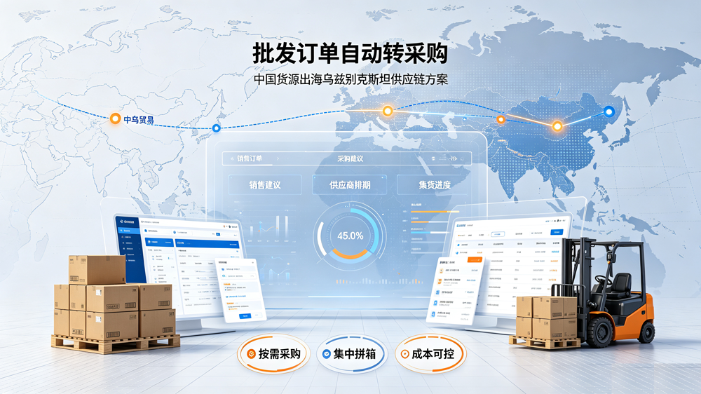 中亚供应链系统